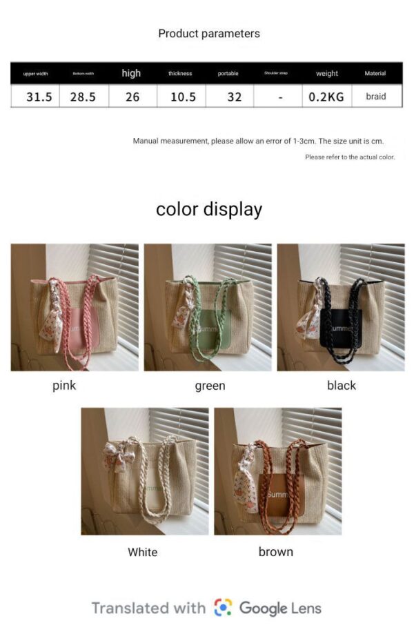 Summer Personality Women's Tote Bags High Quality Bags Women Dinner Party Women's Shoulder Bags Chain Pearl Handbags Ladies - Image 2