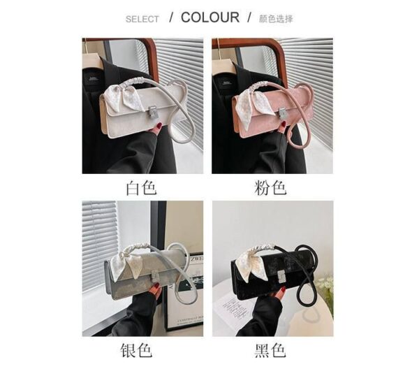 Latest Trend Hot Selling Pu Large Capacity Ladies Handbag For Daily Used Personalized Stylish Casual Women's Shoulder Bag - Image 2