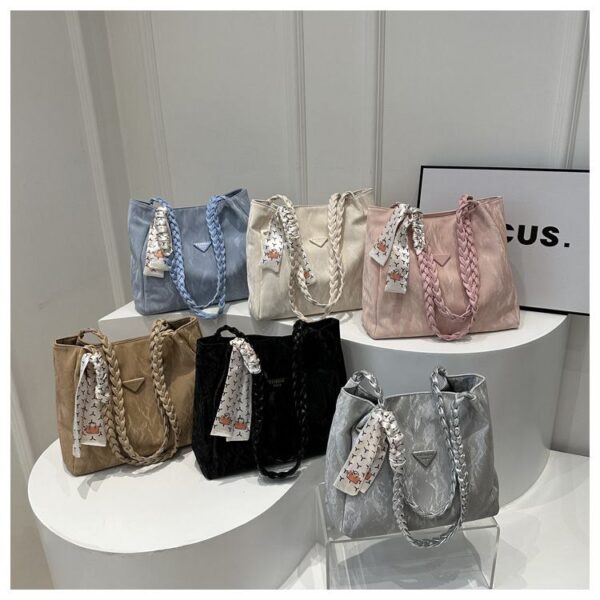 New Fashion Women's Tote Bags Banderole Sell Well Handbag Women High-Quality Women's Bags Wholesale Ladies's Shoulder Bags