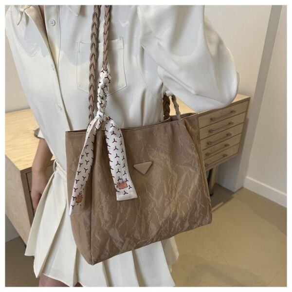 New Fashion Women's Tote Bags Banderole Sell Well Handbag Women High-Quality Women's Bags Wholesale Ladies's Shoulder Bags - Image 2