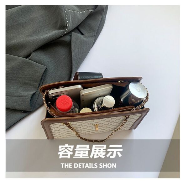 2024 Woman Bags Luxury Handbags Soft Fashion Medium Capacity Messenger Leather Tote Bag Cross Shoulder Bag For Women - Image 2