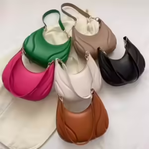 Ladies Designer Handbag PU Leather Women's Tote Bag Female Armpit Shoulder Bags