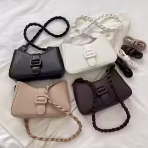 New Fashion Simple Envelope Shoulder Armpit Crossbody Leather Tote Bags For Women